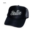 画像3: BALLIN【 LOGO MESH CAP 】 ボーリン メッシュキャップ スナップバック キャップ フリーサイズ カーブドバイザー 帽子 NY (3)