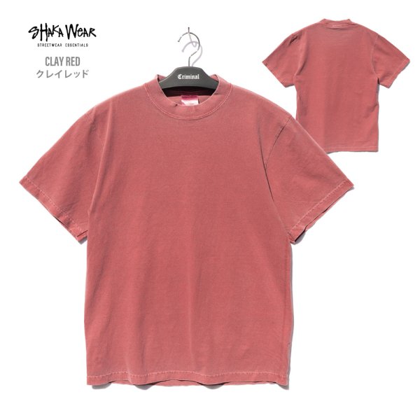画像16: SHAKA WEAR シャカウエア 【7.5oz GARMENT DYE カラー1】  ヘビーウェイト 半袖 Tシャツ  厚手 無地 メンズ 大きいサイズ ヘビーオンス チカーノ ローライダー (16)