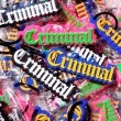 画像2: ラバーキーチェーン 【 LOGO 】 キーホルダー キーリング ストリート HIPHOP  【 CRIMINAL クリミナルオリジナル】 W8cm (2)