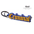 画像3: ラバーキーチェーン 【 LOGO 】 キーホルダー キーリング ストリート HIPHOP  【 CRIMINAL クリミナルオリジナル】 W8cm (3)