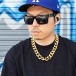 画像3: ブリンブリン ネックレス 【 20in シングル チェーン 】ゴールド メッキ アルミニウム合金 Hip Hop Chain Necklace (3)