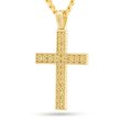 画像4: KINGICE キングアイス ネックレス【Cross of Centrality クロス】表面14Kゴールドコーティング ブリンブリン ヒップホップ HIP HOP メンズ アクセサリー ペンダント ロサンゼルス 十字架 (4)