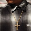 画像12: KINGICE キングアイス ネックレス【NOTORIOUS B.I.G CROSS / ビギー コラボモデル】 BIGGIE CRUCIFIX ノトーリアスBIG クロス 真鍮 表面14Kゴールドコーティング (12)