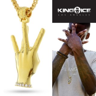 スヌープドッグ×キングアイスのコラボデザイン!! KINGICE ネックレス