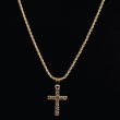 画像7: ミニペンダント ネックレス 【クロス CROSS】 十字架 ミニネックレス チェーンネックレス MINI PENDANT NECKLACE 男女兼用 メンズ レディース アクセサリー ジュエリー ヒップホップ HIPHOP B系 (7)