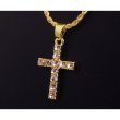 画像8: ミニペンダント ネックレス 【クロス CROSS】 十字架 ミニネックレス チェーンネックレス MINI PENDANT NECKLACE 男女兼用 メンズ レディース アクセサリー ジュエリー ヒップホップ HIPHOP B系 (8)