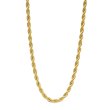 画像9: チェーン ネックレス 【 ROPE ロープ 】  約75cm ステンレス・スティール 表面ゴールドメッキ NECKLACE (9)