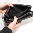 画像8: 【一点モノ】財布 革財布 【長財布 / 55】 レザーアイテム レザー小物 革製品 本革 LEATHER ウォレット メンズ ユニセックス (8)