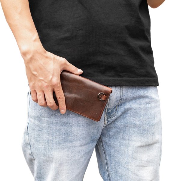 画像3: 【一点モノ】財布 革財布 【長財布 / 62】 レザーアイテム レザー小物 革製品 本革 LEATHER (3)