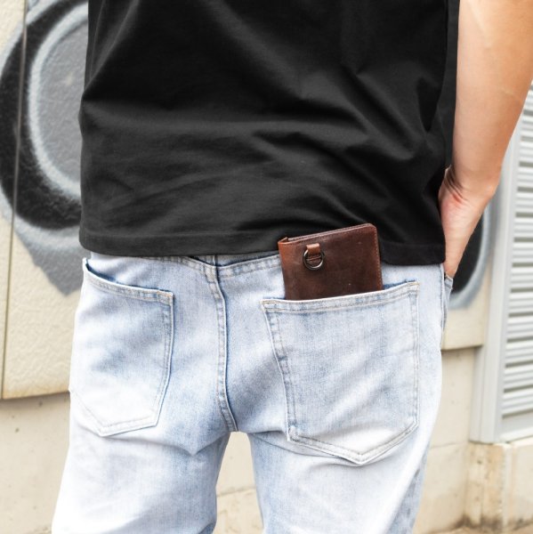画像4: 【一点モノ】財布 革財布 【長財布 / 62】 レザーアイテム レザー小物 革製品 本革 LEATHER (4)