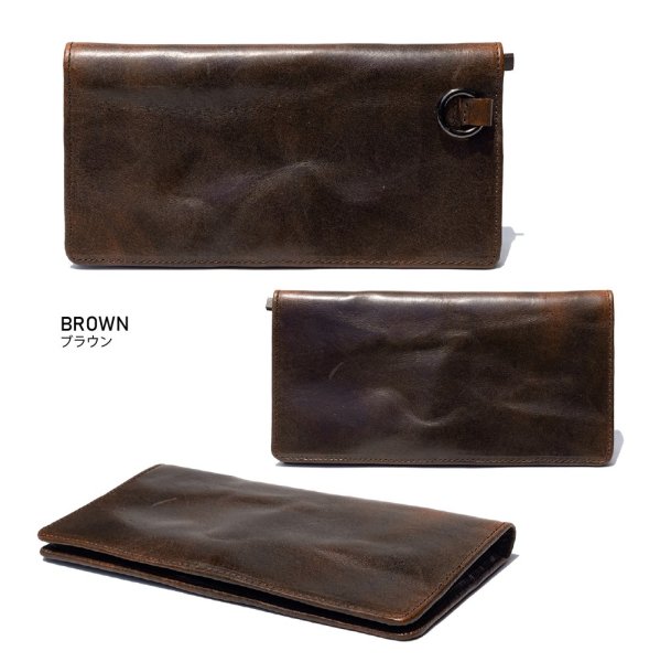 画像7: 【一点モノ】財布 革財布 【長財布 / 62】 レザーアイテム レザー小物 革製品 本革 LEATHER (7)