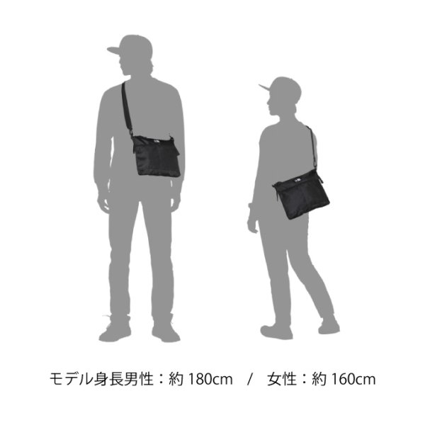 画像10: NEW ERA ニューエラ 【サコッシュ 無地 ブラック】 ウエストポーチ  BAG バッグ Sacoche (2.5L) 11787069 (10)