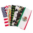 画像2: BANDANA バンダナ 柄物 ハンカチ スカーフ お弁当包み 迷彩 ガンジャ ドル ストライプ マリア メキシコ カラフル 派手 大判 大判サイズ HIPHOP チカーノ ローライダー (2)