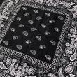 画像7: ペイズリー柄 ビッグサイズ 【 バンダナ 】 BANDANA PAISLEY 55cm×55cm (7)