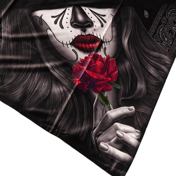 画像4: DGA ディージーエー 【Face Cover AYASA/MUERTA】 マスク フェイスカバー バンダナ チカーノ HIPHOP ウエストコースト メンズ ユニセックス (4)