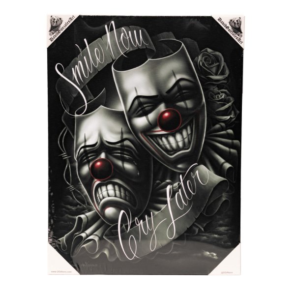 画像2: DGA ディージーエー 【Canvas Art DRAMA】 アート キャンバスアート インテリア 模様替え アートパネル チカーノ ウエストコースト HIPHOP ローライダー アメリカ雑貨 (2)