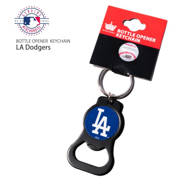 画像1: MLB オフィシャルグッズ 【 LA ボトルオープナー 】 栓抜き ロサンゼルス ドジャース LOS ANGELES DODGERS (1)