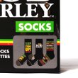 画像4: Perri's Socks ペリーズソックス 【BOB MARLEY 3-Pair Gift Box Set Crew Socks】 ボブマーリー ギフト プレゼント 靴下 3足セット ソックス クルーソックス メンズ HIPHOP ウエストコースト (4)