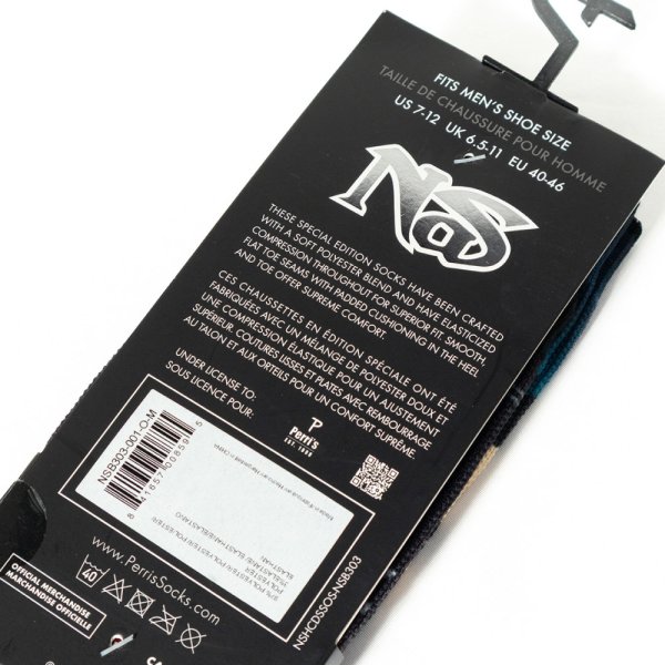 画像6: Perri's Socks【 NAS / Crew Socks 1足 】 ワンサイズ 25-30cm 靴下 ソックス クルーソックス HIPHOP (6)