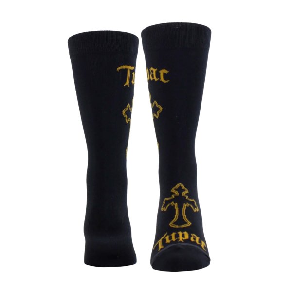 画像2: Perri's Socks ペリーズソックス 【TUPAC 1-Pair Gift Box Crew Socks】 2PAC ギフト プレゼント 靴下 ソックス クルーソックス メンズ HIPHOP ウエストコースト (2)