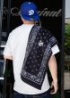 画像3: Criminal Original 【 ペイズリー フェイスタオル 】 84cm×34cm バンダナ柄 スポーツタオル ストリート HIPHOP FACE TOWEL 今治製 綿100% クリミナルオリジナル (3)