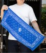 画像5: Criminal Original 【 ペイズリー フェイスタオル 】 84cm×34cm バンダナ柄 スポーツタオル ストリート HIPHOP FACE TOWEL 今治製 綿100% クリミナルオリジナル (5)