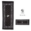 画像6: Criminal Original 【 ペイズリー フェイスタオル 】 84cm×34cm バンダナ柄 スポーツタオル ストリート HIPHOP FACE TOWEL 今治製 綿100% クリミナルオリジナル (6)