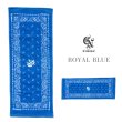 画像7: Criminal Original 【 ペイズリー フェイスタオル 】 84cm×34cm バンダナ柄 スポーツタオル ストリート HIPHOP FACE TOWEL 今治製 綿100% クリミナルオリジナル (7)