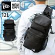 画像1: NEW ERA ニューエラ 【 スリングボディバッグ 】 ブラック 容量12L ショルダーバッグ 12325629 NEWERA (1)