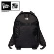 画像1: NEW ERA ニューエラ バッグ 【 デイパック 容量22L ブラック 無地 】 リュック NEWERA BAG (1)