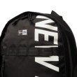 画像6: NEW ERA ニューエラ バッグ 【 デイパック 容量22L ブラック プリントロゴ 】 リュック NEWERA BAG (6)