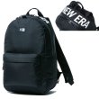 画像2: NEW ERA ニューエラ バッグ 【ライトパック プリントロゴ】ブラック リュック BAG 容量27L (2)