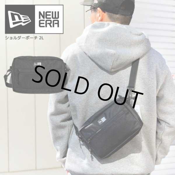 画像1: NEW ERA ニューエラ 【 ショルダーポーチ 無地 】 容量 約2L ショルダーバッグ NEWERA BAG (1)