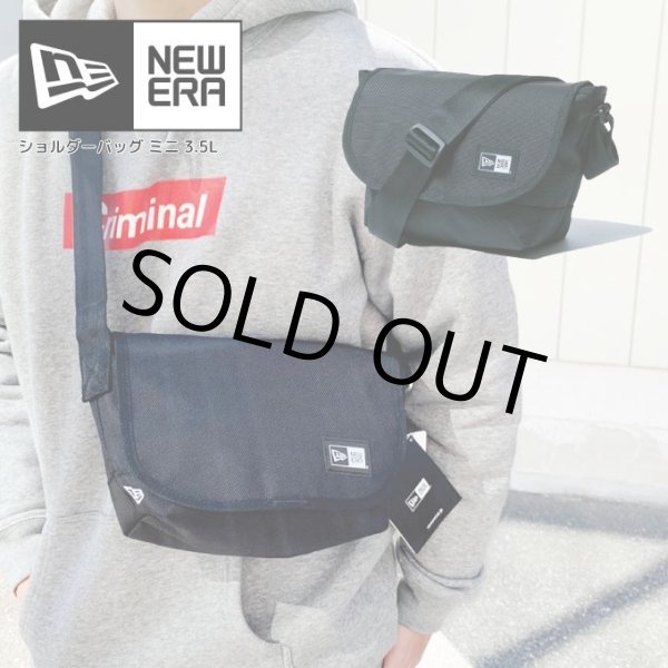 画像1: NEW ERA ニューエラ 【ショルダーバッグ ミニ 無地】 容量 約3.5L ショルダーバッグ NEWERA BAG (1)