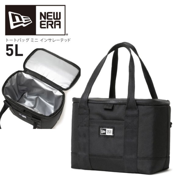 画像1: NEW ERA ニューエラ バッグ 【 トートバッグミニ インサレーテッド 5L 】 保冷機能 ゴルフ ランチ アウトドア NEWERA BAG 13517740 (1)