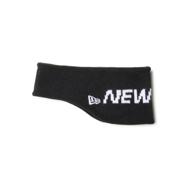 画像2: NEW ERA ニューエラ 【ニット イヤーウォーマー NEW ERAロゴ】 ニット 小物 防寒アイテム ヘッドバンド スポーツ ロゴ ギフト プレゼント ユニセックス (2)