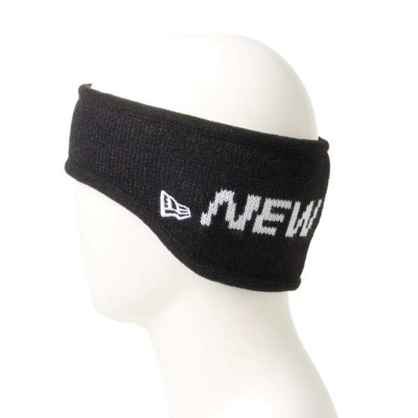 画像4: NEW ERA ニューエラ 【ニット イヤーウォーマー NEW ERAロゴ】 ニット 小物 防寒アイテム ヘッドバンド スポーツ ロゴ ギフト プレゼント ユニセックス (4)
