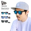 画像1: NEW ERA ニューエラ サングラス 【 ウェリントン スクエアレンズ 】 sunglasses グラサン 男女兼用 メガネ 眼鏡 UVカット (1)