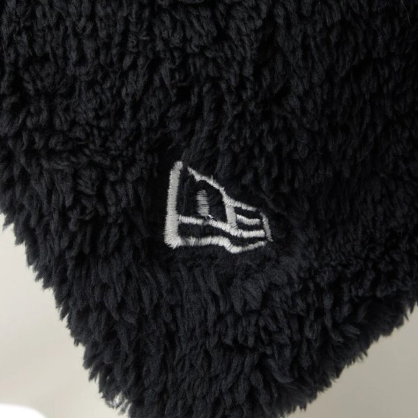 画像11: NEW ERA ニューエラ ニットキャップ 【イヤーフラップ ビーニー Mink Fleece】 フリース 防寒 冬小物 ニット帽 スノーボード スキー アウトドア 無地 ユニセックス (11)