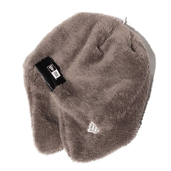 画像13: NEW ERA ニューエラ ニットキャップ 【キッズ Kid's イヤーフラップ ビーニー ミンクフリース Mink Fleece】 フリース 子供用 キッズ用 親子 ニット帽 防寒 冬小物 スポーツ スノーボード スキー 無地 (13)