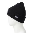 画像8: NEW ERA ニューエラ ニットキャップ 【ベーシック カフニット ロサンゼルス・ドジャース シティーコネクトロゴ】 ニット帽 カフニット 防寒 冬小物 スノーボード スキー 無地 ユニセックス ブラック 刺繍 (8)