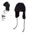 画像3: NEW ERA ニューエラ ニットキャップ 【ニットトラッパー】 ニット帽 防寒 冬小物 スポーツ スノーボード スキー 無地 ユニセックス (3)