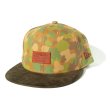 画像3: NEW ERA ニューエラ キャップ 【 9FIFTY ダックキャンバス レザーパッチ カモプリント 】 迷彩 スナップバック 帽子 newera cap (3)