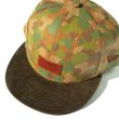 画像7: NEW ERA ニューエラ キャップ 【 9FIFTY ダックキャンバス レザーパッチ カモプリント 】 迷彩 スナップバック 帽子 newera cap (7)