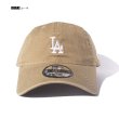 画像3: NEW ERA ニューエラ キャップ 【 9TWENTY MLBフラットエンブロイダリー ロサンゼルス・ドジャース ミニロゴ 】 LA ローキャップ 帽子 NEWERA (3)