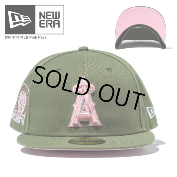 画像1: NEW ERA ニューエラ キャップ 【 59FIFTY MLB Pink Pack LA エンゼルス 】 帽子 ロサンゼルス ANGELES CAP (1)
