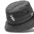 画像10: NEW ERA ニューエラ ハット 【 バケット01 アシッドウォッシュ MLB ロゴ 】 コットン バケットハット  帽子 NEWERA (10)