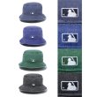 画像13: NEW ERA ニューエラ ハット 【 バケット01 アシッドウォッシュ MLB ロゴ 】 コットン バケットハット  帽子 NEWERA (13)