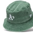 画像9: NEW ERA ニューエラ ハット 【 バケット01 アシッドウォッシュ MLB ロゴ 】 コットン バケットハット  帽子 NEWERA (9)