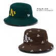 画像6: NEW ERA ニューエラ ハット 【 バケット01 リバーシブル MLB ロゴ 】 コットン バケットハット 帽子 NEWERA HAT (6)